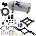Nitrous Express 55140-10 4150 RNC Conventional Plate System w/.375in. Solenoid w/10lb Bottle - Truck Part Superstore