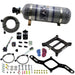 Nitrous Express 55140-12 4150 RNC Conventional Plate System w/.375in. Solenoid w/12lb Bottle - Truck Part Superstore