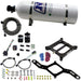 Nitrous Express 55140-15 4150 RNC Conventional Plate System w/.375in. Solenoid w/15lb Bottle - Truck Part Superstore