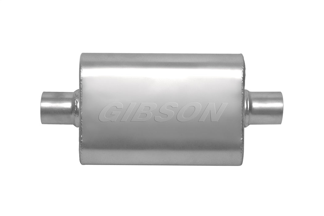 Gibson Performance Exhaust 55152S CFT Superflow Center/Center Oval Muffler; Stainless - Truck Part Superstore