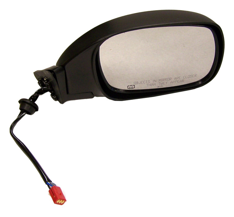 Crown Automotive Jeep Replacement 55154950AC Power Door Mirror; Right; Passenger Side; Black; Foldaway; Electric; Heated; - Truck Part Superstore