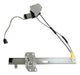 Crown Automotive Jeep Replacement 55154959AI Window Regulator; Front Left; Power; Motor Included; - Truck Part Superstore
