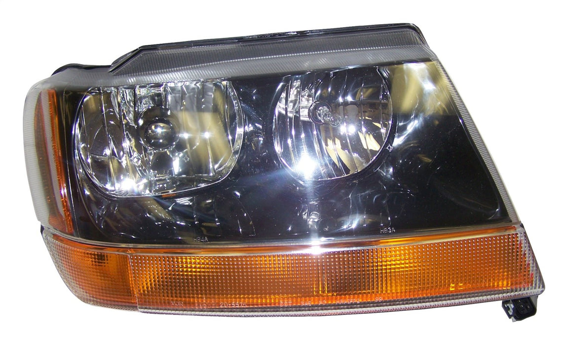Crown Automotive Jeep Replacement 55155128AB Head Light Assembly; Right; w/o Leveling Device; Incl. Bulbs/Harness; - Truck Part Superstore