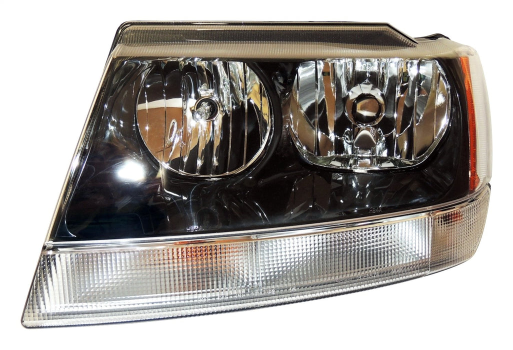 Crown Automotive Jeep Replacement 55155129AJ Head Light Assembly; Left; w/o Headlamp Leveling; - Truck Part Superstore