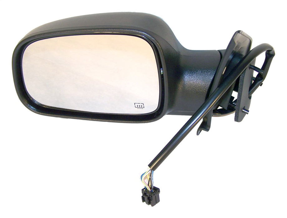 Crown Automotive Jeep Replacement 55155231AB Door Mirror; Left; Power; w/Memory; Heated; Foldaway; Black; - Truck Part Superstore