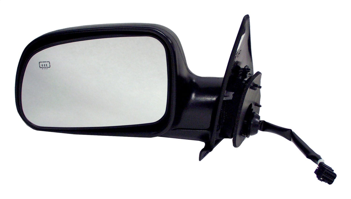 Crown Automotive Jeep Replacement 55155233AC Door Mirror; Left; Power; Heated; Foldaway; Black; - Truck Part Superstore