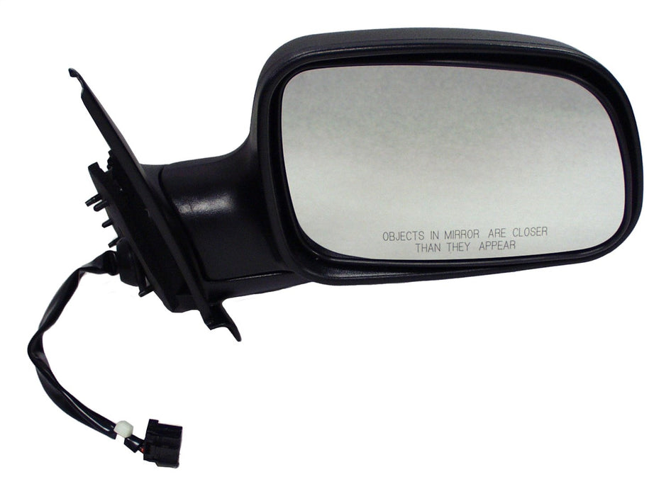 Crown Automotive Jeep Replacement 55155446AB Door Mirror; Right; Power; Foldaway; Black; - Truck Part Superstore