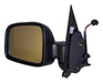 Crown Automotive Jeep Replacement 55155843AI Door Mirror; Left; Power; Heated; Foldaway; Black; - Truck Part Superstore