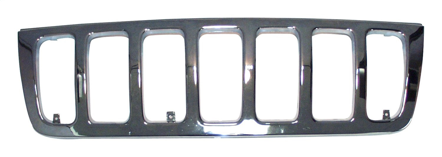 Crown Automotive Jeep Replacement 55155921AA Grille; Front; Chrome; - Truck Part Superstore