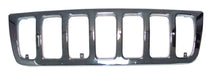 Crown Automotive Jeep Replacement 55155921AA Grille; Front; Chrome; - Truck Part Superstore