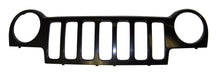 Crown Automotive Jeep Replacement 55156608AA Grille; Front; Black; Paintable; - Truck Part Superstore