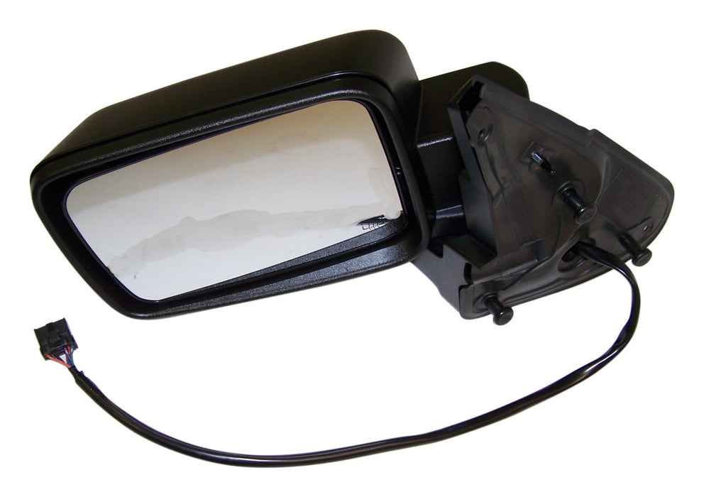 Crown Automotive Jeep Replacement 55157011AD Door Mirror; Left; Power; Heated; Memory; Auto-Folding; Black; - Truck Part Superstore