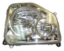 Crown Automotive Jeep Replacement 55157339AE Head Light; Left; w/Fog Lamps; - Truck Part Superstore