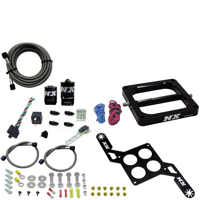 Nitrous Express 55170-00 4500 RNC Conventional Plate System w/.375in. Solenoid No Bottle - Truck Part Superstore