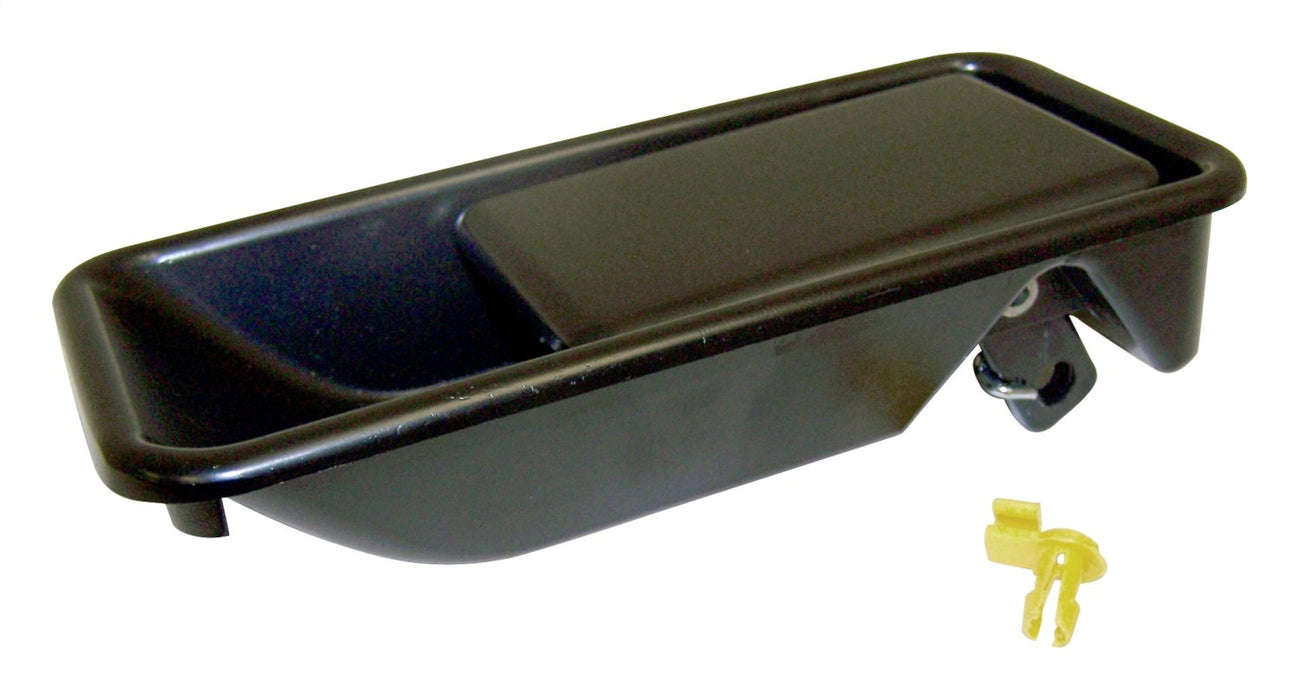 Crown Automotive Jeep Replacement 55176547AB Tailgate Handle; Rear; Black Textured Finish; - Truck Part Superstore