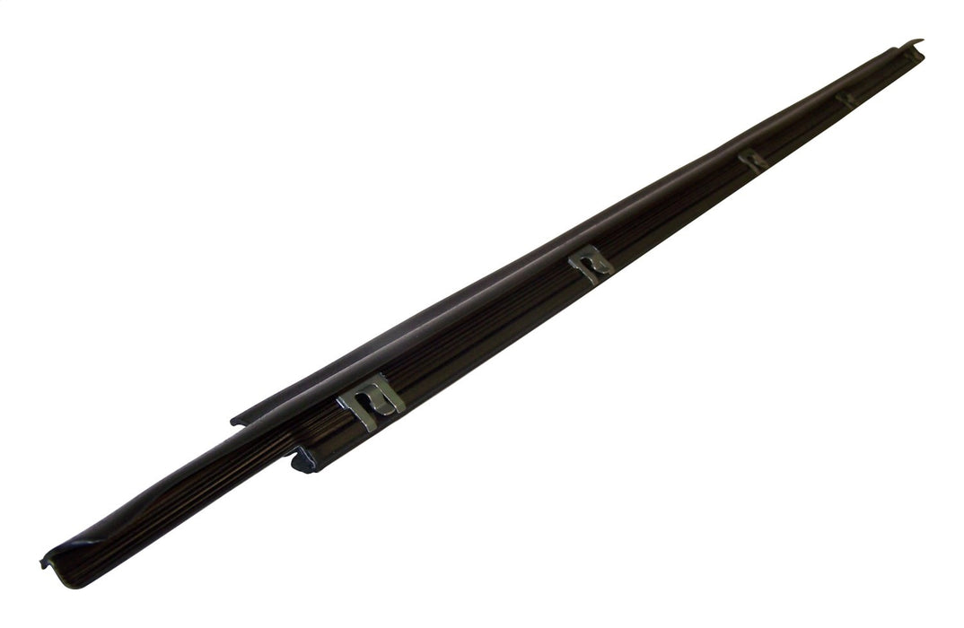 Crown Automotive Jeep Replacement 55176565AC Door Belt Weatherstrip; Left; For Use w/Full Doors; - Truck Part Superstore