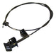 Crown Automotive Jeep Replacement 55235483AD Hood Release Cable; Left Hand Drive; - Truck Part Superstore