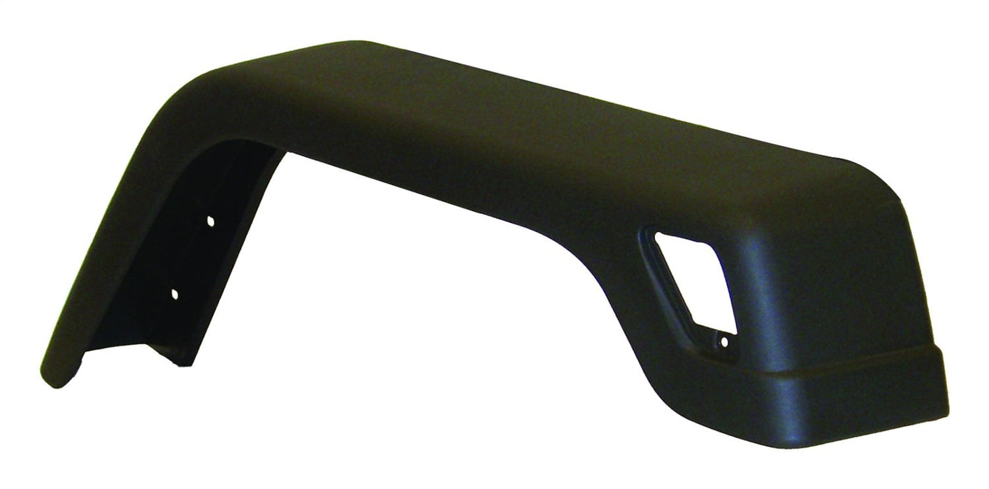 Crown Automotive Jeep Replacement 552549187 Fender Flare; Front Right; Wide; Flat Black; - Truck Part Superstore