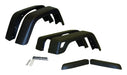 Crown Automotive Jeep Replacement 55254918K76 Fender Flare Kit; 6 Piece; 7 in. Wide; Flat Black; - Truck Part Superstore
