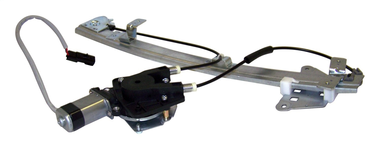 Crown Automotive Jeep Replacement 55256419AN Window Regulator; Front Left; Motor Included; - Truck Part Superstore