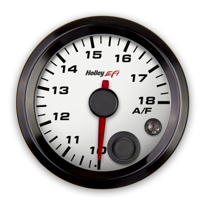 Holley EFI 553-131W EFI Air/Fuel Gauge; 2 1/16 in. Dia.; CAN; White Face; Black Bezel; - Truck Part Superstore