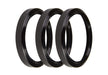 Holley EFI 553-145BK EFI Analog Gauge Bezel; 2 1/16 in. Dia.; Black; Pack Of 3; - Truck Part Superstore