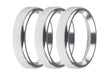Holley EFI 553-145SB EFI Analog Gauge Bezel; 2 1/16 in. Dia.; Silver; Bold Style; Pack Of 3; - Truck Part Superstore