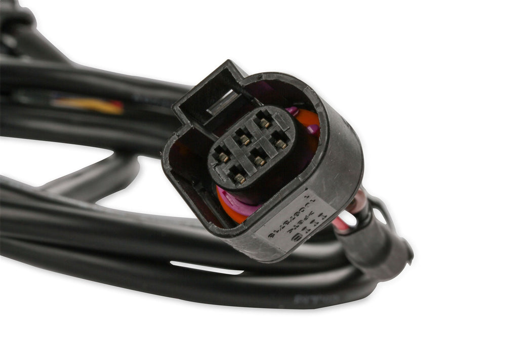 Holley EFI 553-168 EFI Air/Fuel Gauge; 2 1/16 in. Dia.; Black Face; Anodized Bezel; - Truck Part Superstore