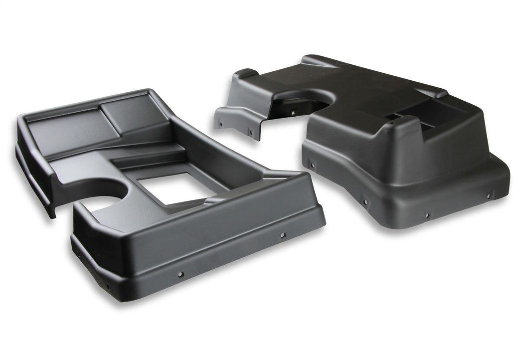 Holley EFI 553-316 Dash Panel; For Use w/Holley EFI 7.5 in. Dashes; 2 pcs.; Black; - Truck Part Superstore