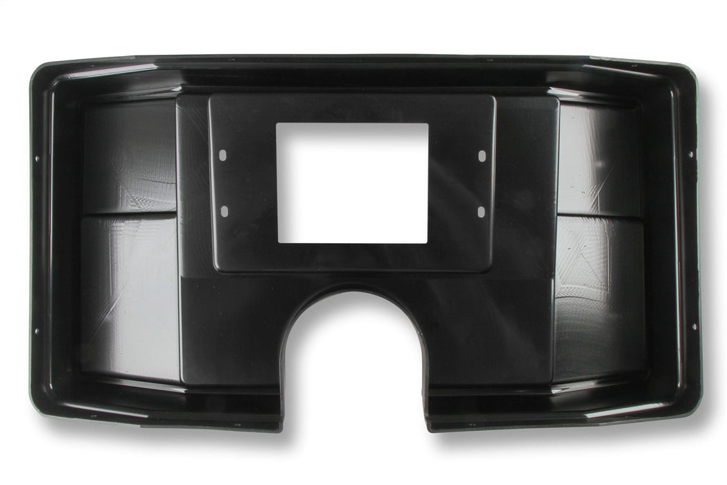 Holley EFI 553-316 Dash Panel; For Use w/Holley EFI 7.5 in. Dashes; 2 pcs.; Black; - Truck Part Superstore