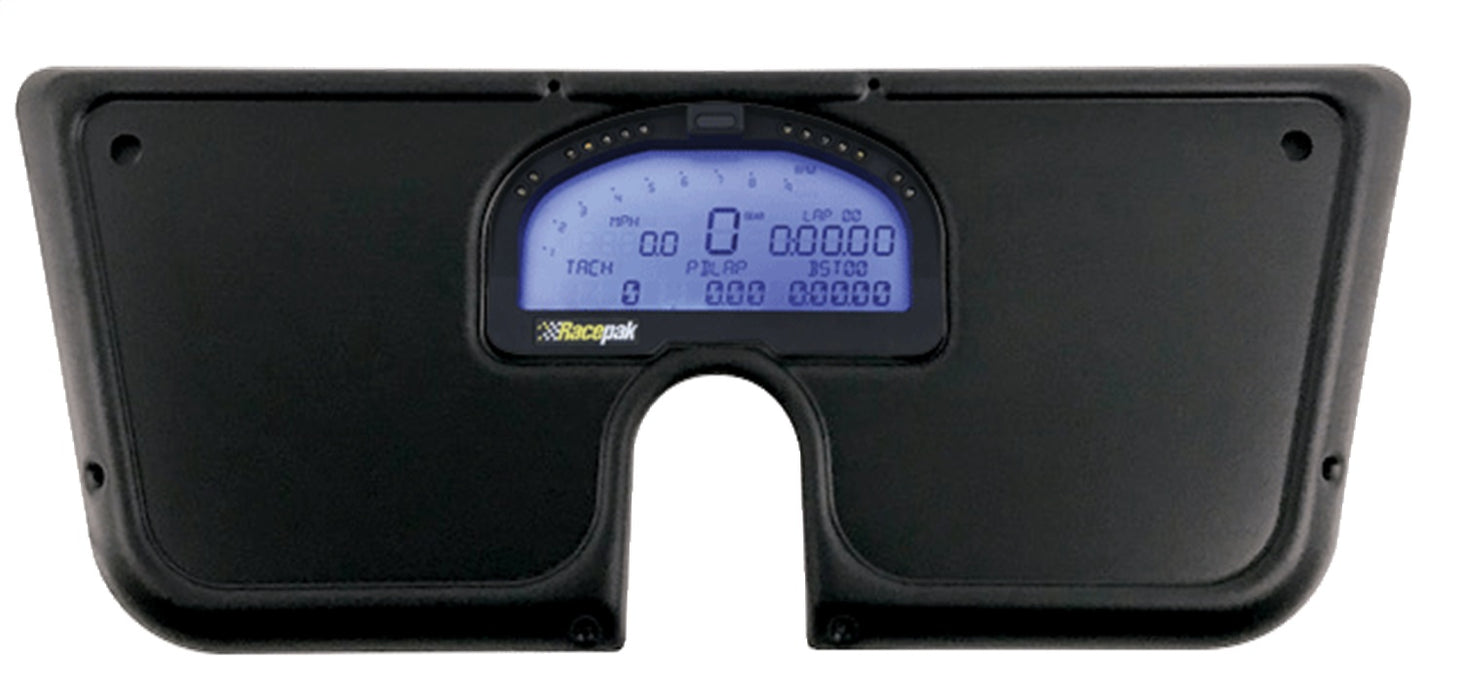 Holley EFI 553-331 Dash Panel; For Use w/Racepak Dashes; Matte Black Finish; - Truck Part Superstore