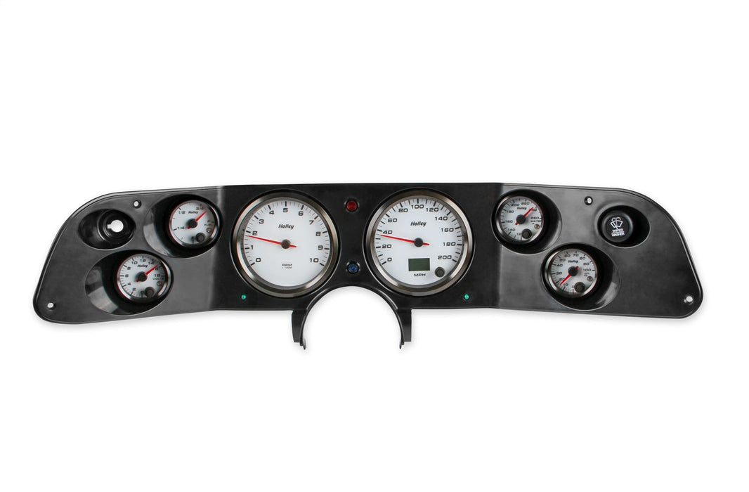 Holley EFI 553-342 Replacement Bezels; 4.5 in. Bezel; Black; - Truck Part Superstore