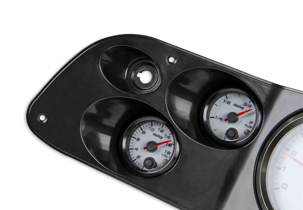 Holley EFI 553-342 Replacement Bezels; 4.5 in. Bezel; Black; - Truck Part Superstore