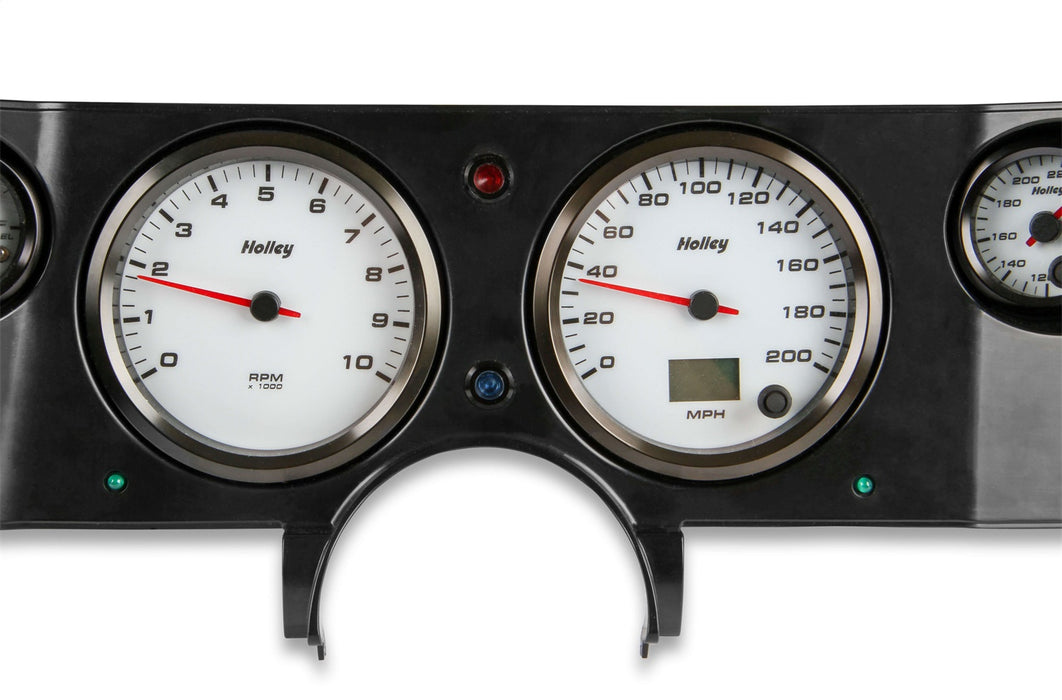 Holley EFI 553-342 Replacement Bezels; 4.5 in. Bezel; Black; - Truck Part Superstore