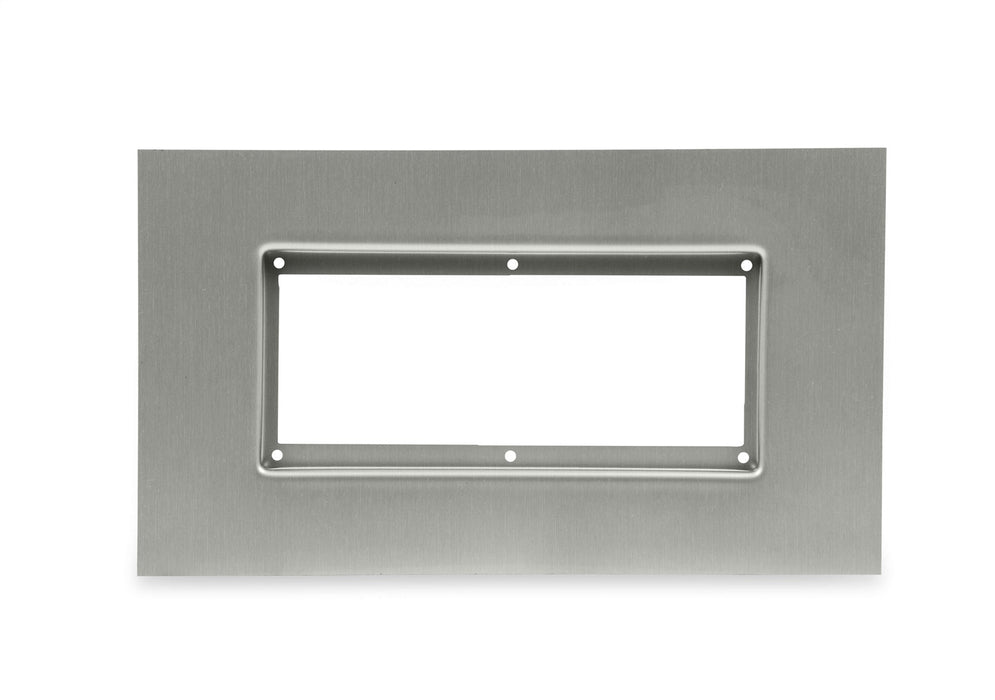 Holley EFI 553-350 Dash Panel; For Use w/12.3 in. Holley Pro Dash; Brushed Aluminum; - Truck Part Superstore