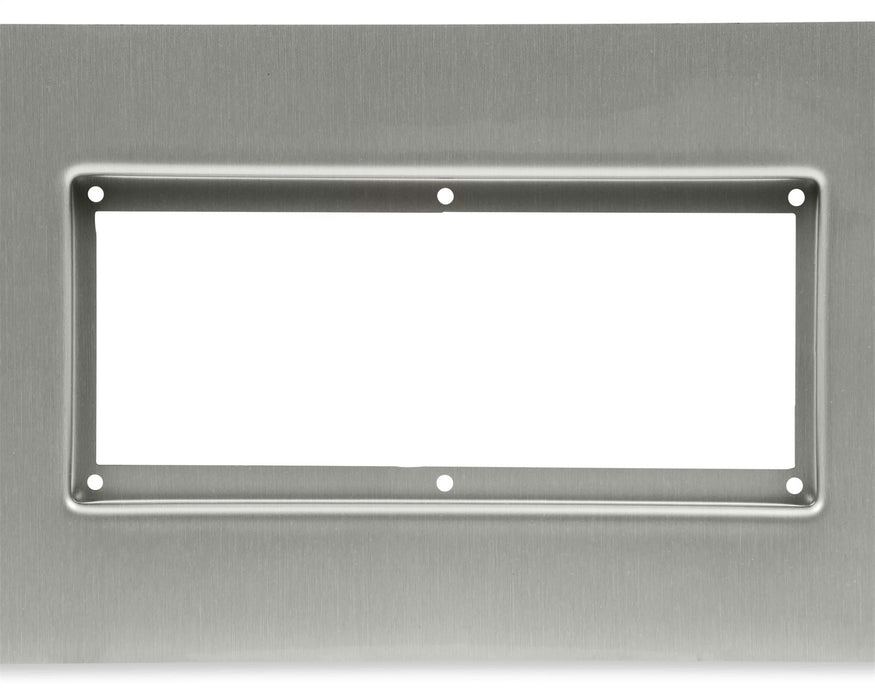 Holley EFI 553-350 Dash Panel; For Use w/12.3 in. Holley Pro Dash; Brushed Aluminum; - Truck Part Superstore