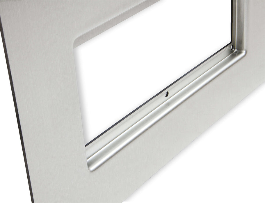 Holley EFI 553-350 Dash Panel; For Use w/12.3 in. Holley Pro Dash; Brushed Aluminum; - Truck Part Superstore