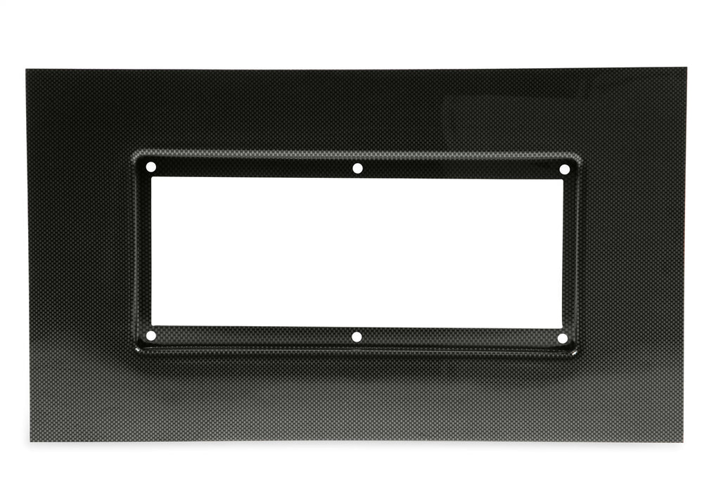 Holley EFI 553-351 Dash Panel; For Use w/12.3 in. Holley Pro Dash; Carbon Fiber Finish; - Truck Part Superstore