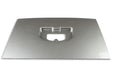 Holley EFI 553-354 Dash Panel; For Use w/Racepak IQ3 7.5 in. Dashes; Brushed Aluminum Finish; - Truck Part Superstore