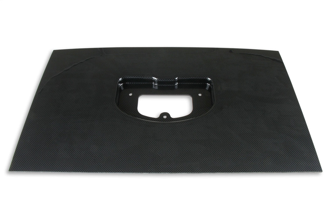 Holley EFI 553-355 Dash Panel; For Use w/Racepak IQ3 7.5 in. Dashes; Carbon Fiber Finish; - Truck Part Superstore