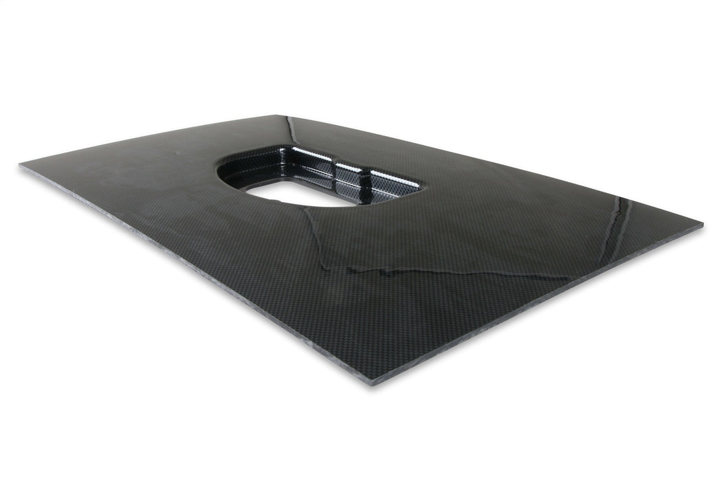 Holley EFI 553-355 Dash Panel; For Use w/Racepak IQ3 7.5 in. Dashes; Carbon Fiber Finish; - Truck Part Superstore