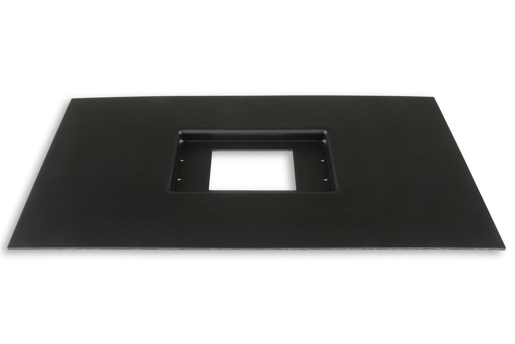 Holley EFI 553-356 Dash Panel; For Use w/Holley EFI 7.5 in. Dashes; Black Finish; - Truck Part Superstore