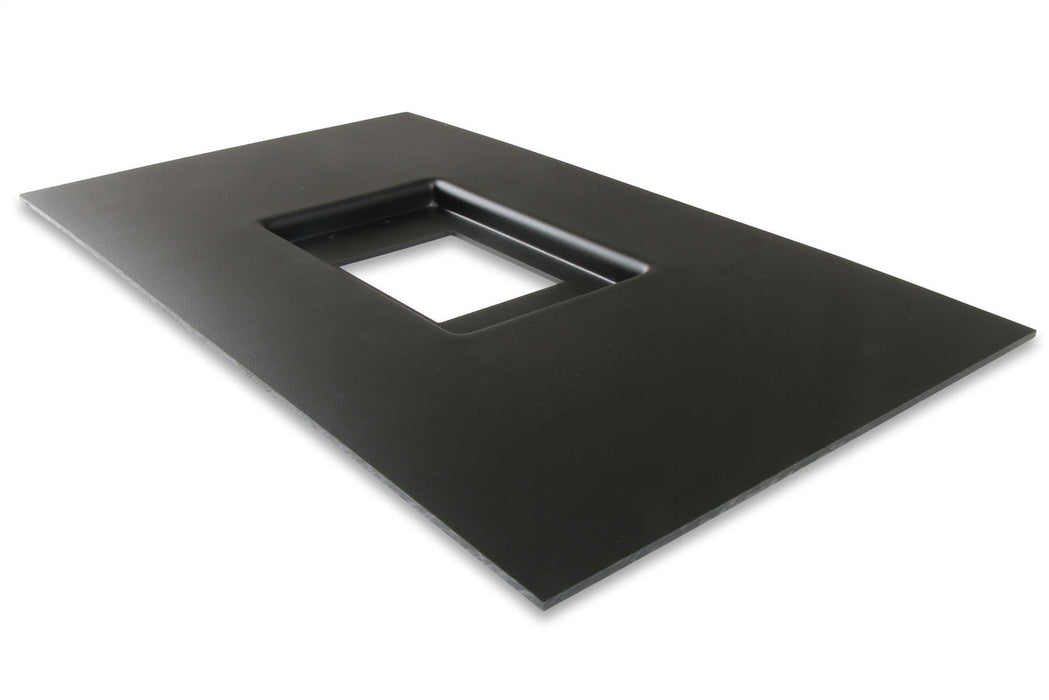 Holley EFI 553-356 Dash Panel; For Use w/Holley EFI 7.5 in. Dashes; Black Finish; - Truck Part Superstore