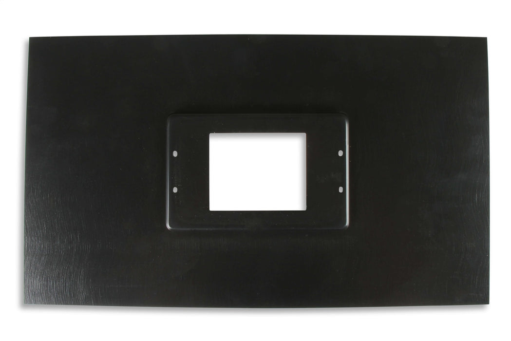 Holley EFI 553-356 Dash Panel; For Use w/Holley EFI 7.5 in. Dashes; Black Finish; - Truck Part Superstore