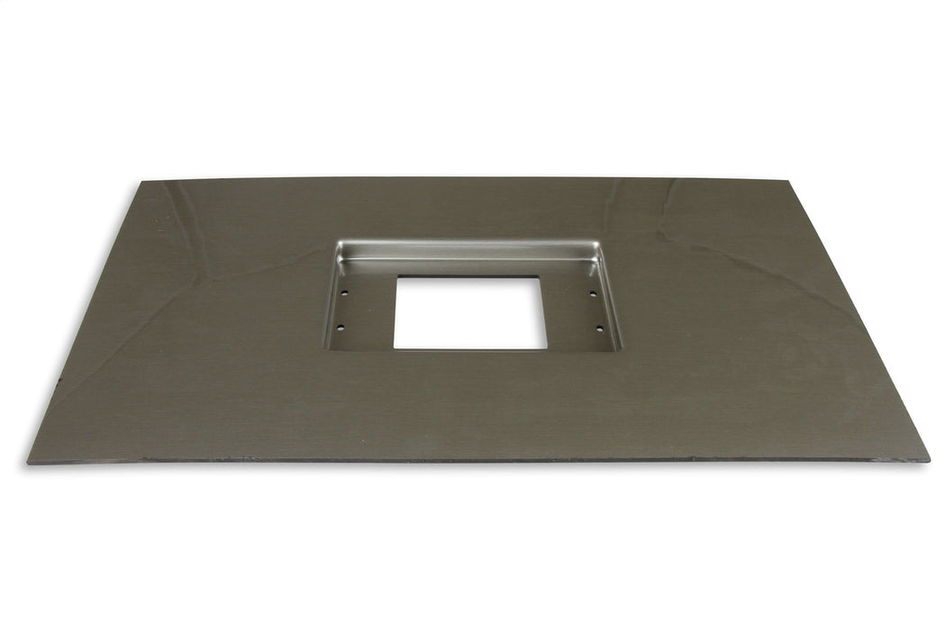 Holley EFI 553-357 Dash Panel; For Use w/Holley EFI 7.5 in. Dashes; Brushed Aluminum Finish; - Truck Part Superstore