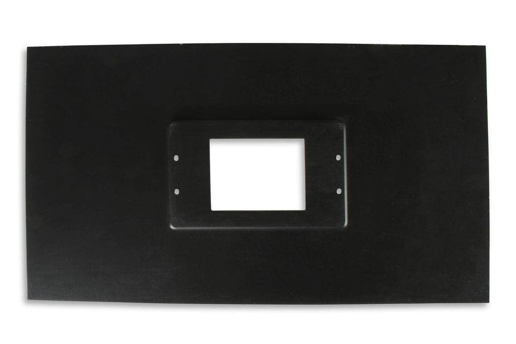 Holley EFI 553-357 Dash Panel; For Use w/Holley EFI 7.5 in. Dashes; Brushed Aluminum Finish; - Truck Part Superstore