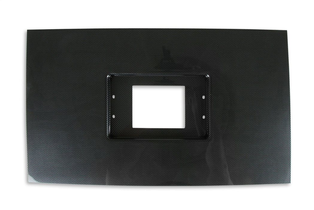 Holley EFI 553-358 Dash Panel; For Use w/Holley EFI 7.5 in. Dashes; Carbon Fiber Finish; - Truck Part Superstore