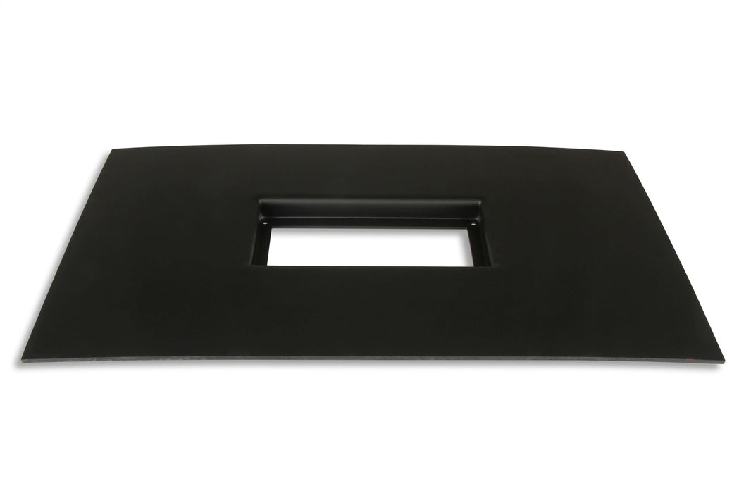 Holley EFI 553-359 Dash Panel; For Use w/Holley EFI 6.86 in. Dashes; Black Finish; - Truck Part Superstore