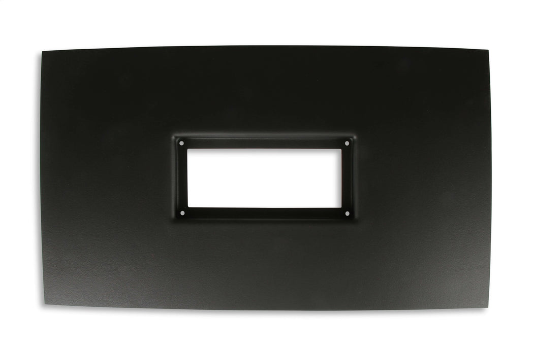 Holley EFI 553-359 Dash Panel; For Use w/Holley EFI 6.86 in. Dashes; Black Finish; - Truck Part Superstore