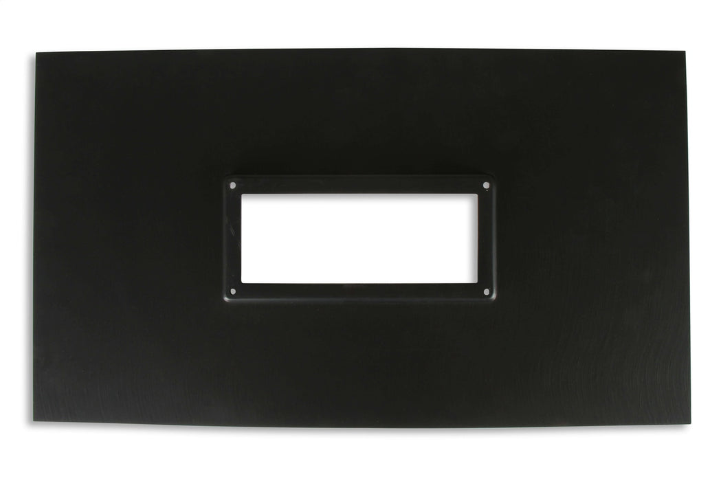 Holley EFI 553-359 Dash Panel; For Use w/Holley EFI 6.86 in. Dashes; Black Finish; - Truck Part Superstore